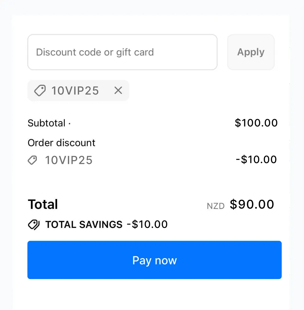 Discount promotions on gift cards